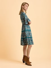 Brakeburn Blue Waves Dress - Image 3 of 6
