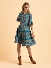 Brakeburn Blue Waves Dress - Image 6 of 6