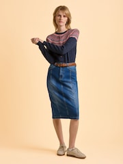 Brakeburn Blue Deepwater Cardigan - Image 3 of 6