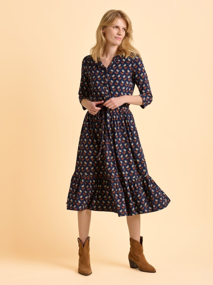 Brakeburn Blue Grace Dress - Image 1 of 6 Brakeburn Blue Grace Dress - Image 1 of 6