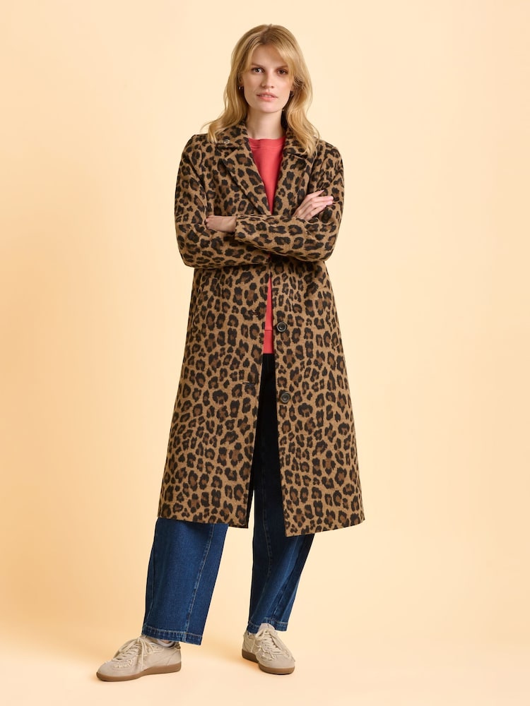 Brakeburn Animal Print Twilight Jacket - Image 2 of 6 Brakeburn Animal Print Twilight Jacket - Image 2 of 6