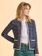 Brakeburn Blue Seabound Cardigan - Image 1 of 6