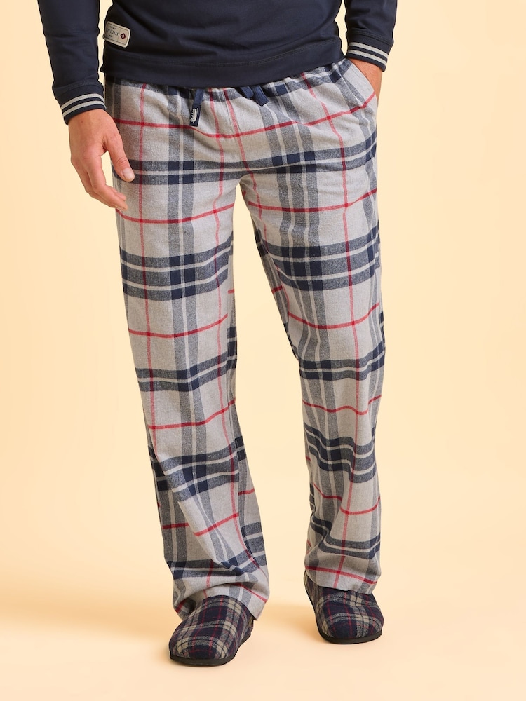 Brakeburn Cream Cassington Pyjama Bottoms - Image 1 of 5