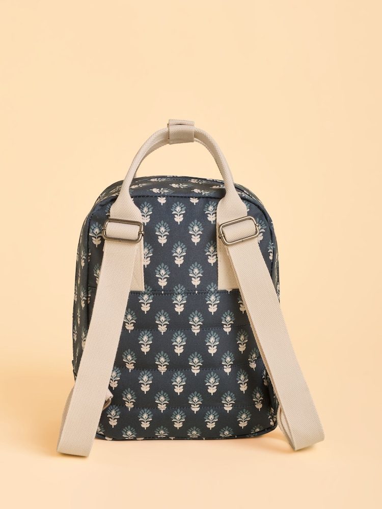 Brakeburn Blue Henna Backpack - Image 2 of 4 Brakeburn Blue Henna Backpack - Image 2 of 4
