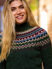 Brakeburn Green Woodland Jumper - Image 1 of 6