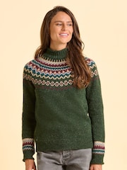 Brakeburn Green Woodland Jumper - Image 5 of 6