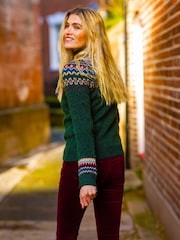 Brakeburn Green Woodland Jumper - Image 6 of 6