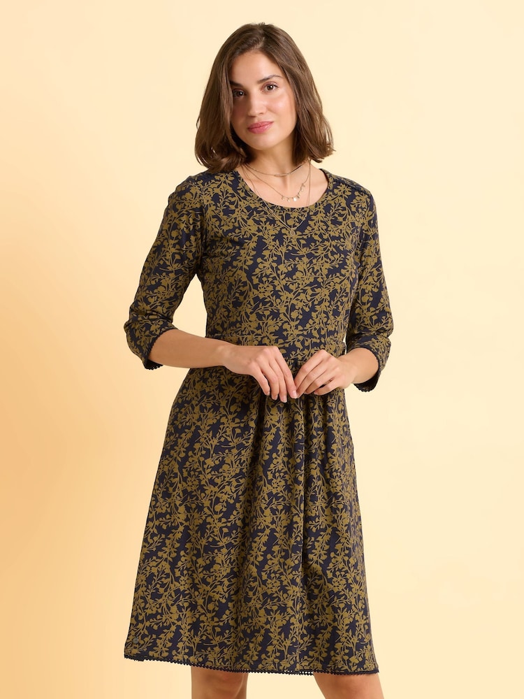 Brakeburn Green Forest Dress - Image 1 of 5