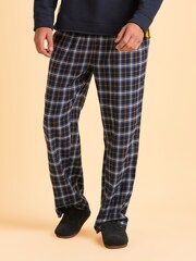 Brakeburn Blue Chalbury Pyjama Bottoms - Image 1 of 5