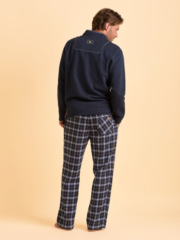 Brakeburn Blue Chalbury Pyjama Bottoms - Image 2 of 5