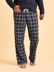 Brakeburn Blue Chalbury Pyjama Bottoms - Image 5 of 5