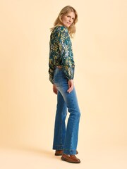 Brakeburn Blue Camille Blouse - Image 3 of 6
