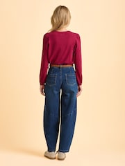 Brakeburn Red Janis Long Sleeve T-Shirt - Image 2 of 6