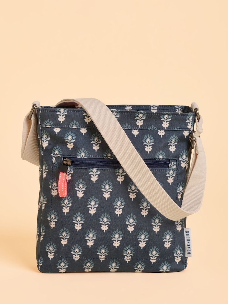 Brakeburn Blue Henna Cross-Body Bag - Image 2 of 4 Brakeburn Blue Henna Cross-Body Bag - Image 2 of 4