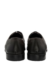 Lotus Brown Leather Lace Up Brogues - Image 3 of 4