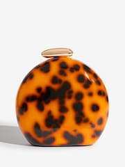 Friends Like These Brown Round Acrylic Clutch Bag - Image 7 of 7