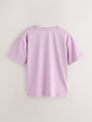 Mov prespălat - smALLSAINTS Crew Neck T-Shirts 3 Pack - Imaginea 3 din 8