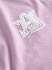 Mov prespălat - smALLSAINTS Crew Neck T-Shirts 3 Pack - Imaginea 8 din 8