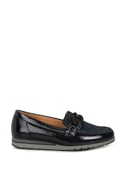 Gabor Womens Blue Bea Loafers - Image 1 of 5