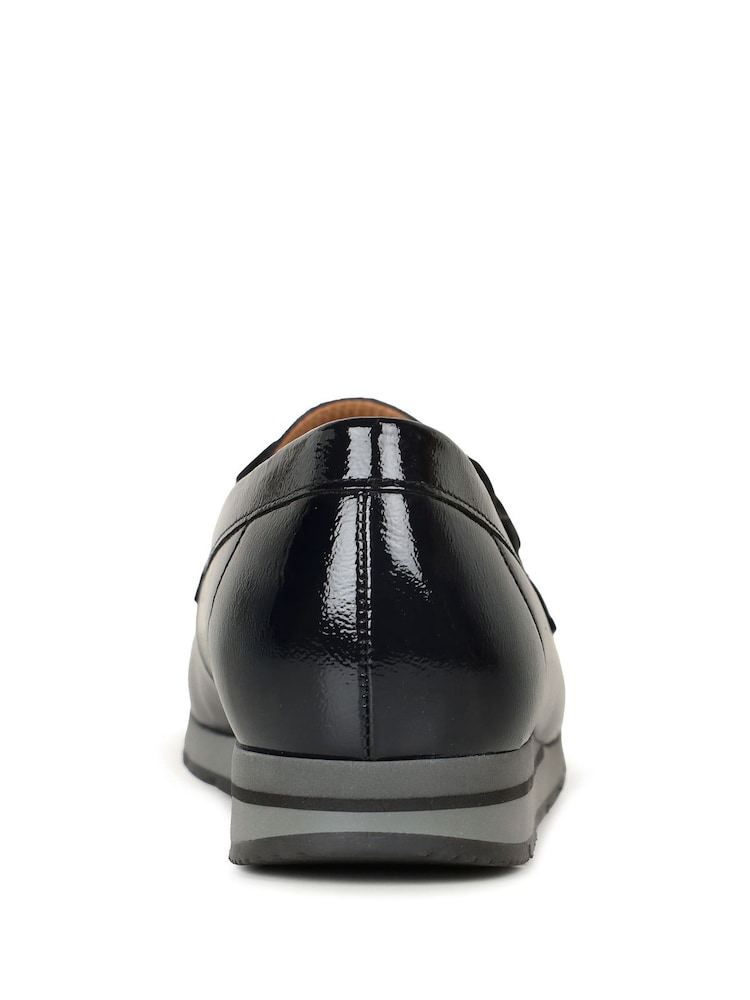 Gabor Womens Blue Bea Loafers - Image 5 of 5