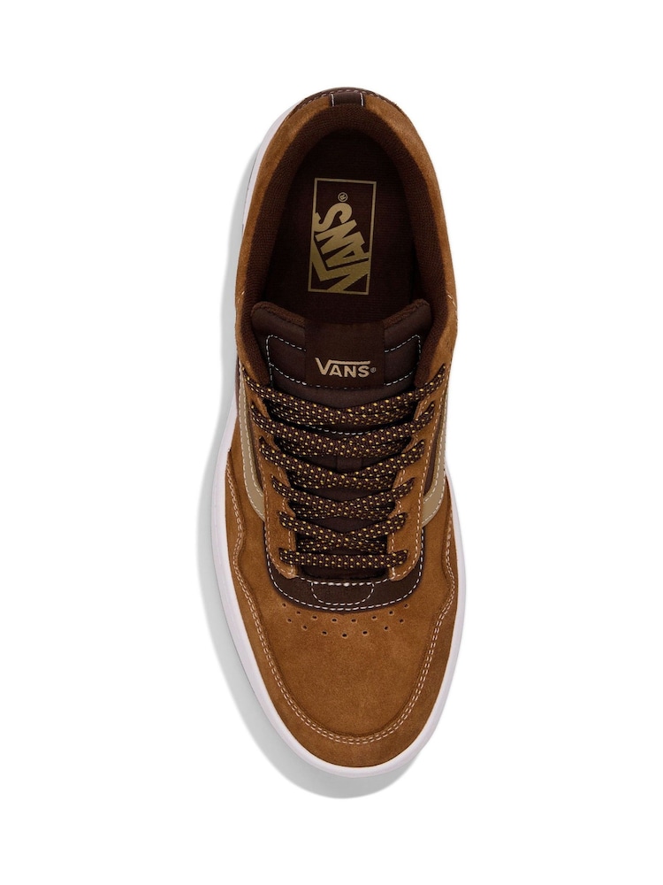 Vans Tan Brown Cruze Triainers - Image 2 of 2