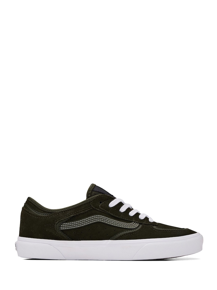 Vans Green Rowley Trainers - Image 1 of 2