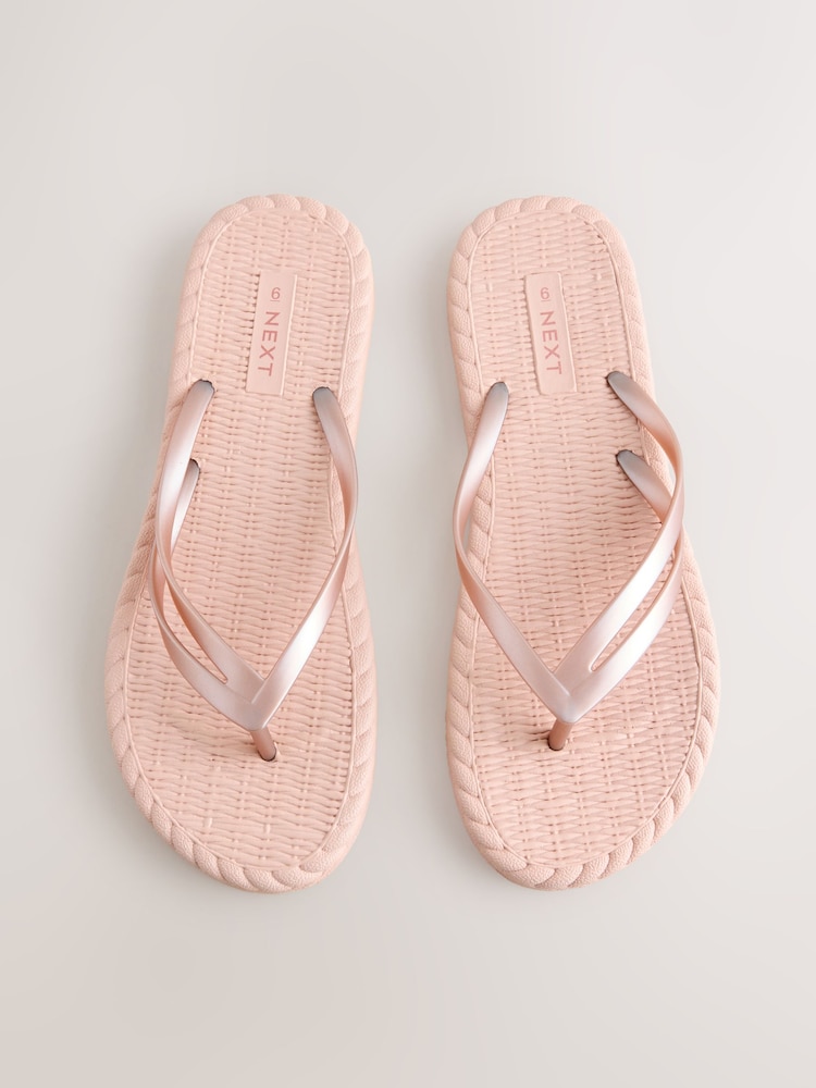 Roz - Braided Flip Flops - Imaginea 1 din 9