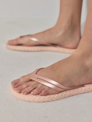 Roz - Braided Flip Flops - Imaginea 3 din 9