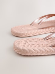 Roz - Braided Flip Flops - Imaginea 8 din 9