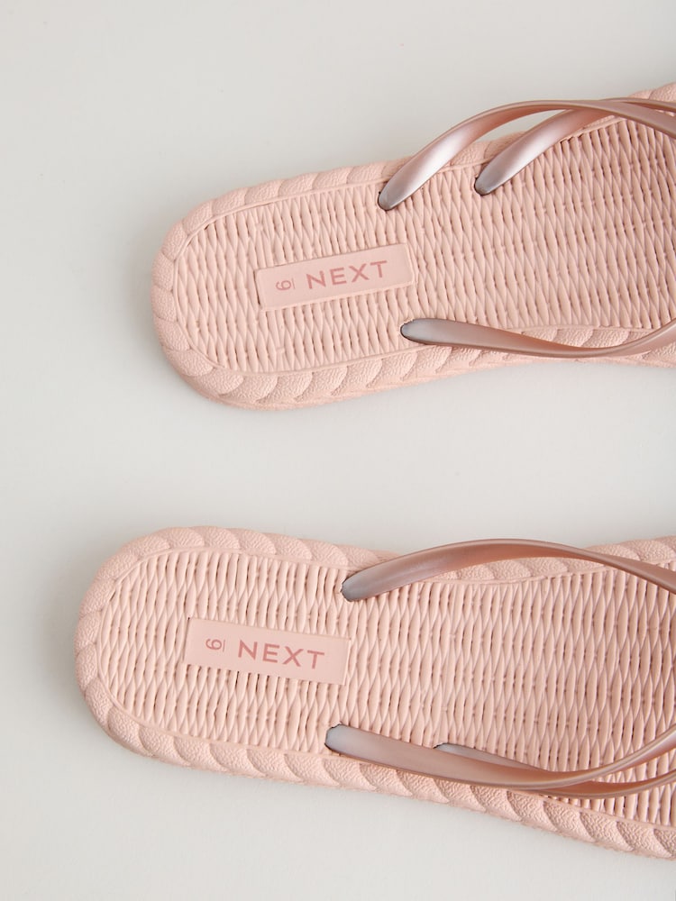 Roz - Braided Flip Flops - Imaginea 9 din 9