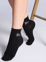 Boux Avenue 5 Pack Bx Midi Black Socks - Image 3 of 5