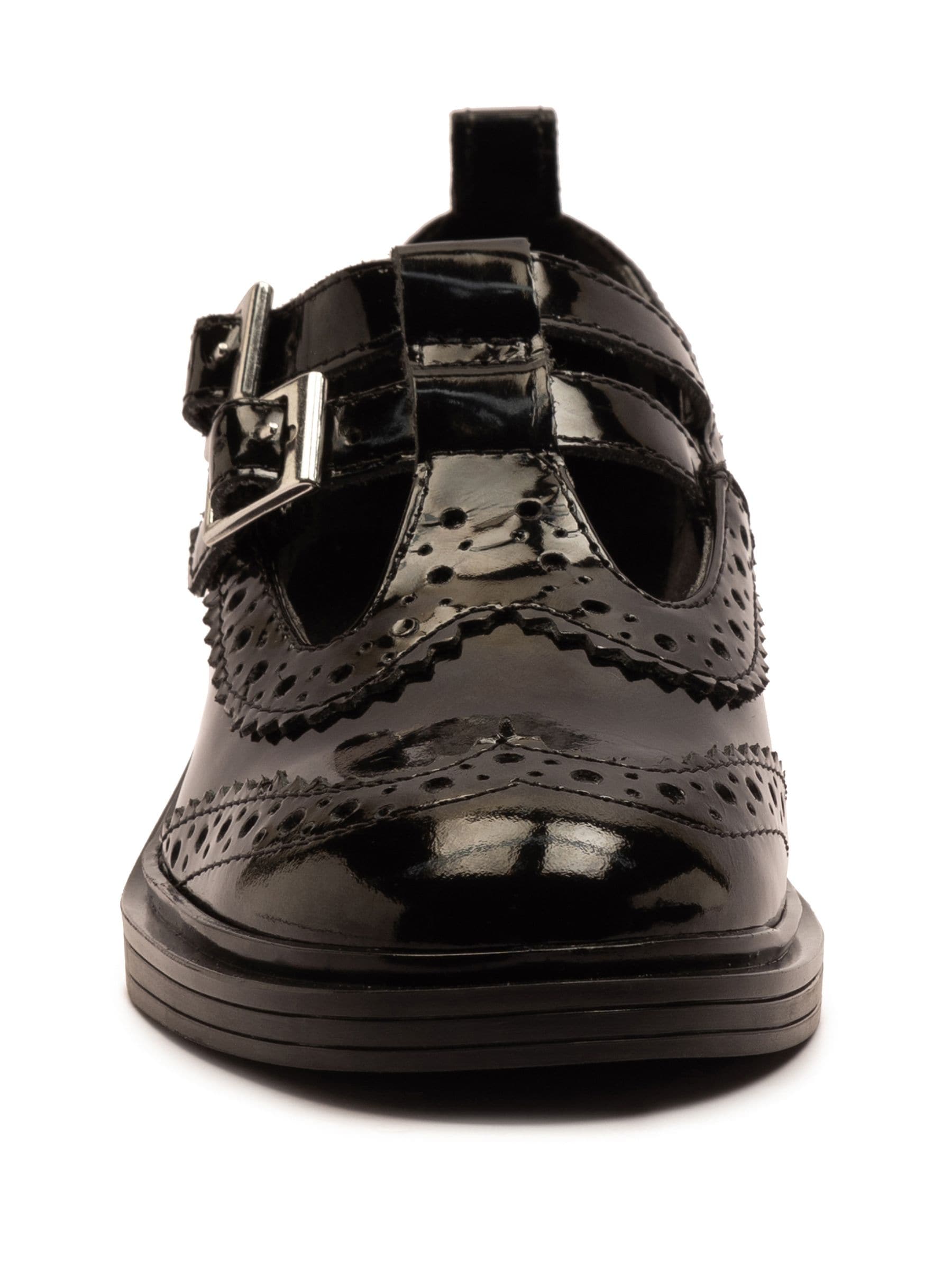 Comprar Sapatos escolares Mary Jane Brogue Holly Leather T-Bar Off