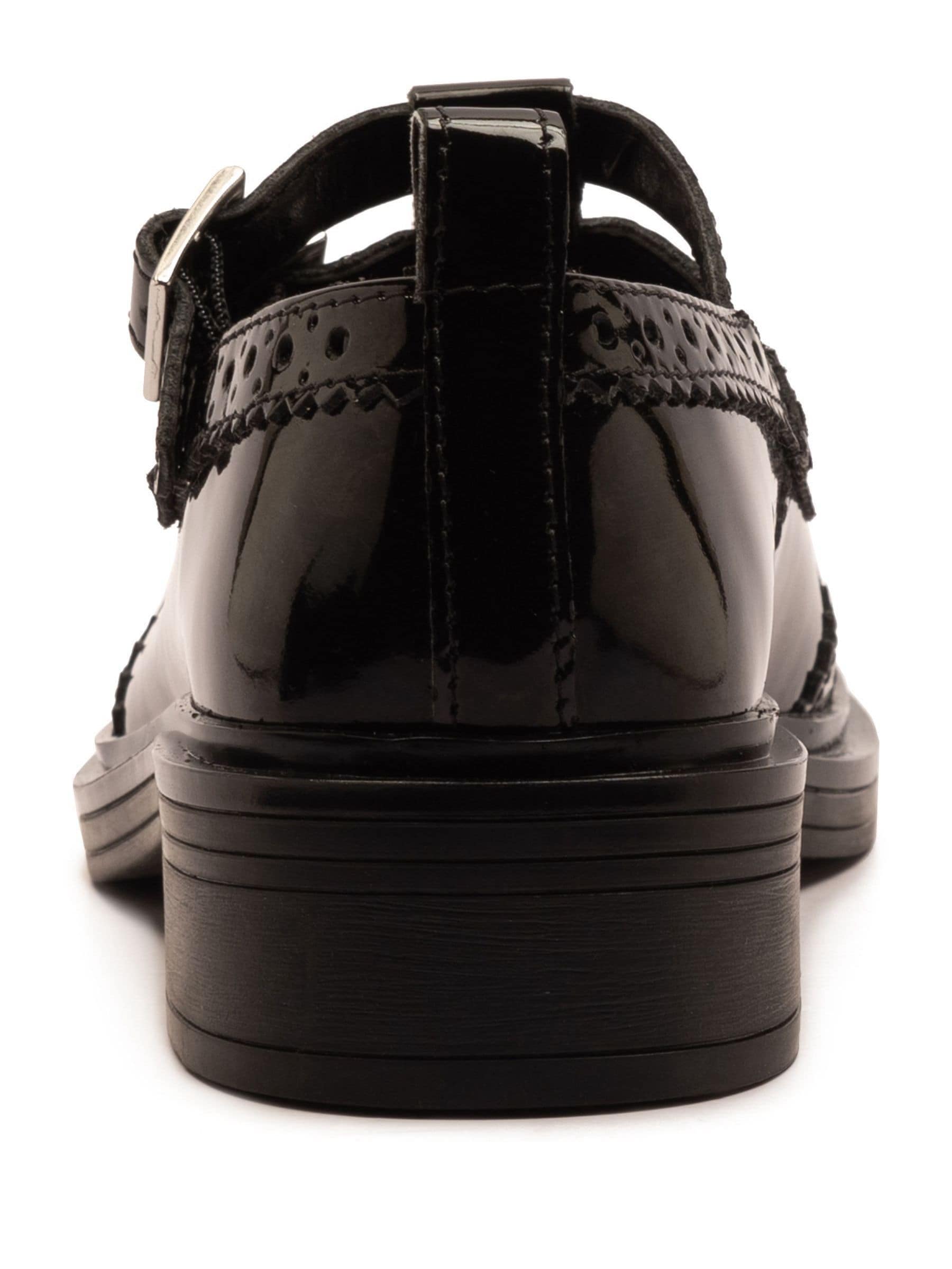 Comprar Sapatos escolares Mary Jane Brogue Holly Leather T-Bar Off