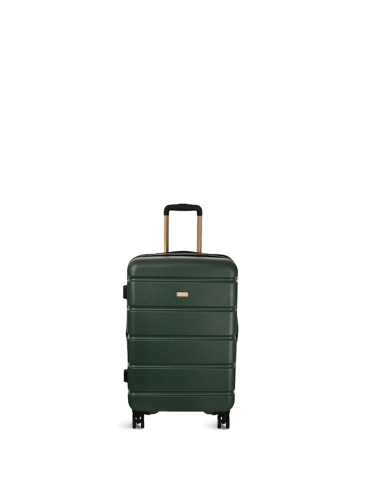 Radley Green Lexington Colour 4 Wheel Carry On Luggage - Image 1 of 4 Radley Green Lexington Colour 4 Wheel Carry On Luggage - Image 1 of 4