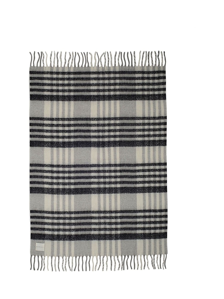 Radley Grey Check Blanket - Slika 1 iz 2