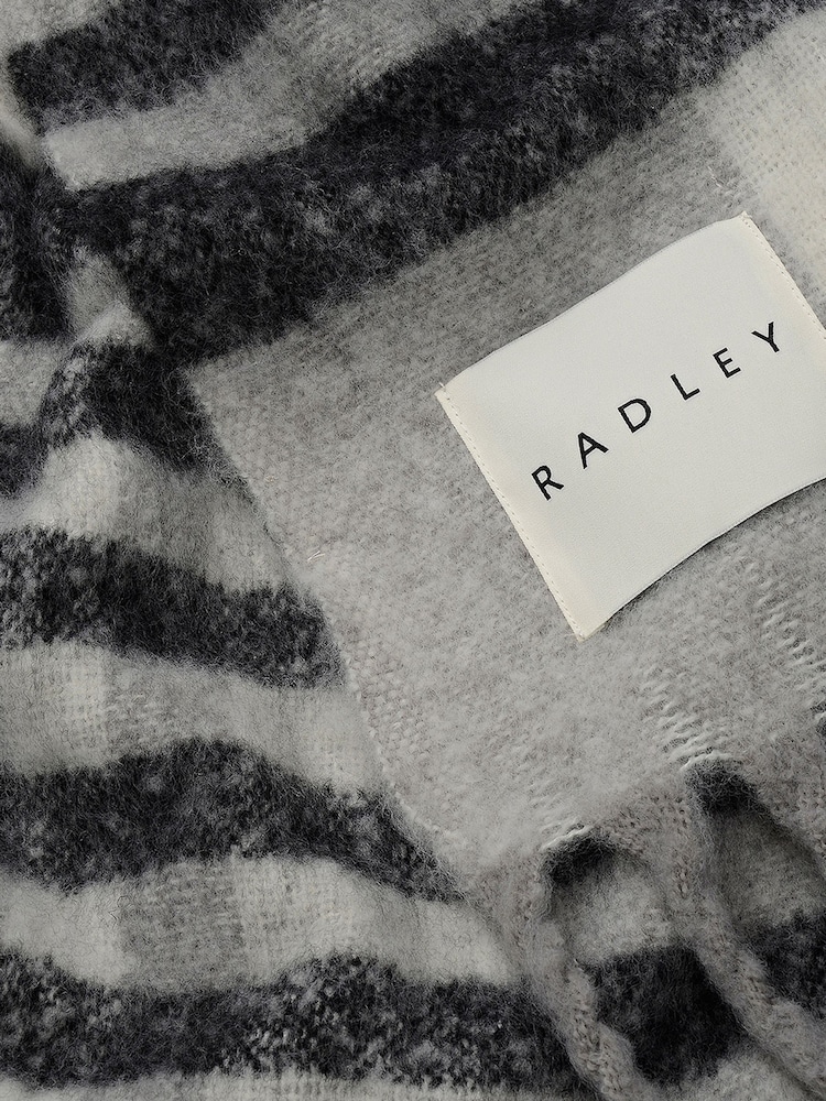 Radley Grey Check Blanket - Slika 2 iz 2