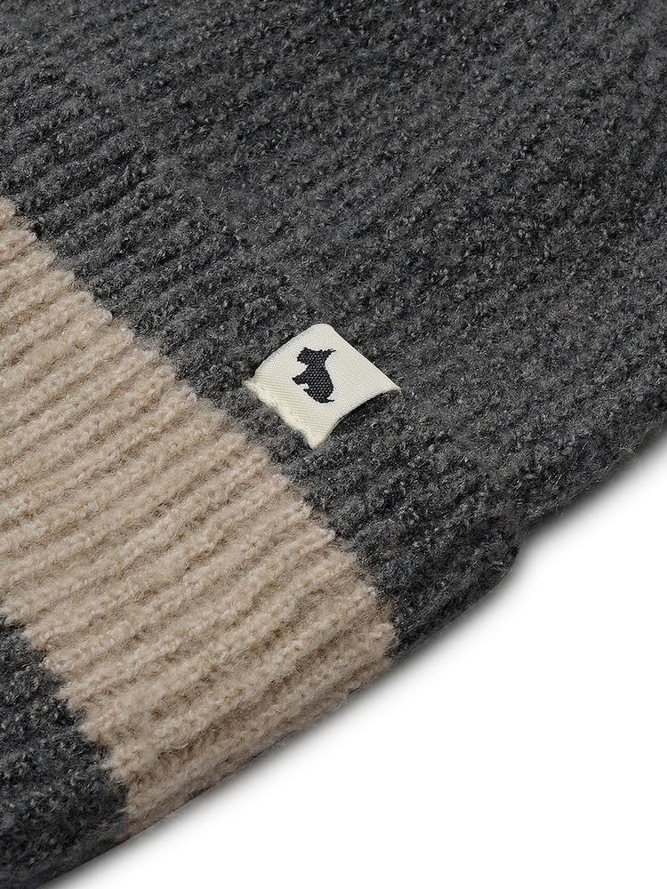 Radley Grey Knitters Lane Knitted Hat - Image 3 of 3