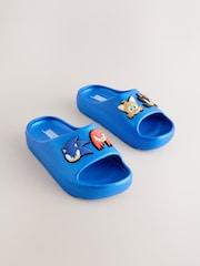 Blue Metallic Sonic Sliders - Image 2 of 7
