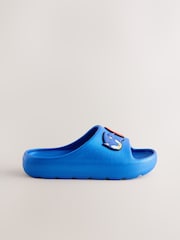 Blue Metallic Sonic Sliders - Image 3 of 7