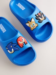 Blue Metallic Sonic Sliders - Image 4 of 7