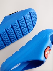 Blue Metallic Sonic Sliders - Image 6 of 7