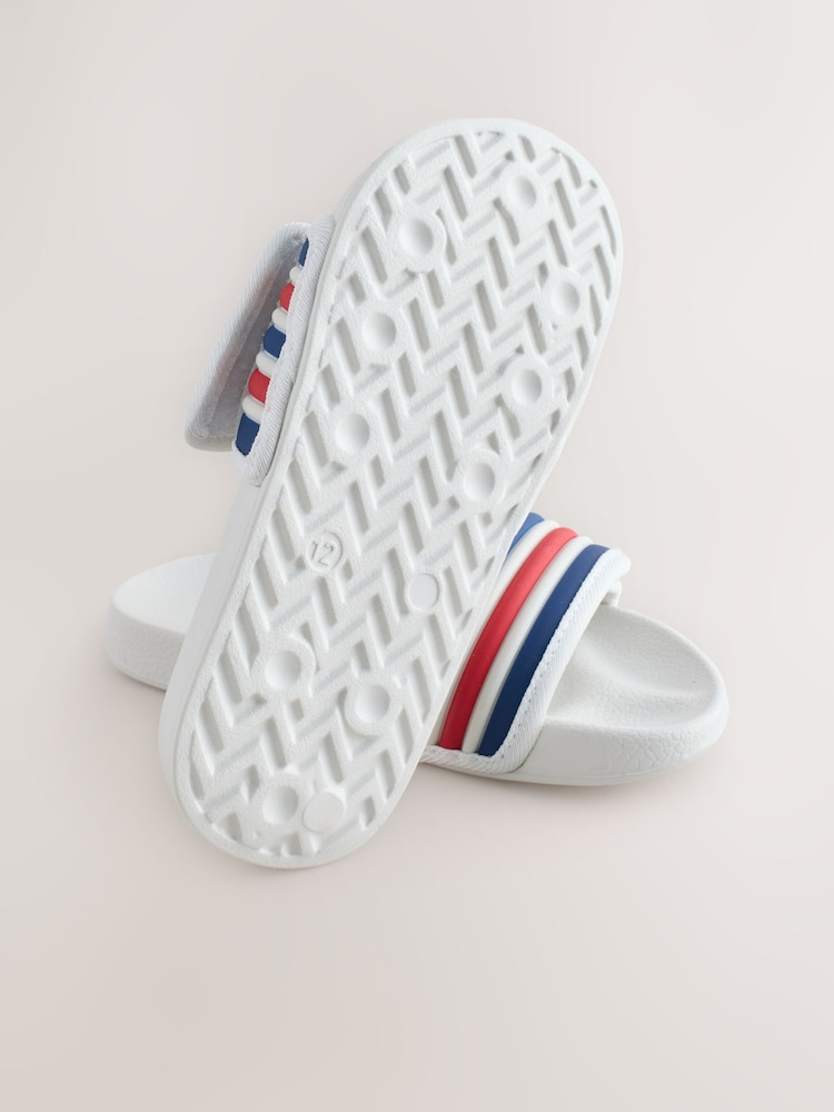 White/Red/Blue Adjustable Sliders - Image 6 of 6