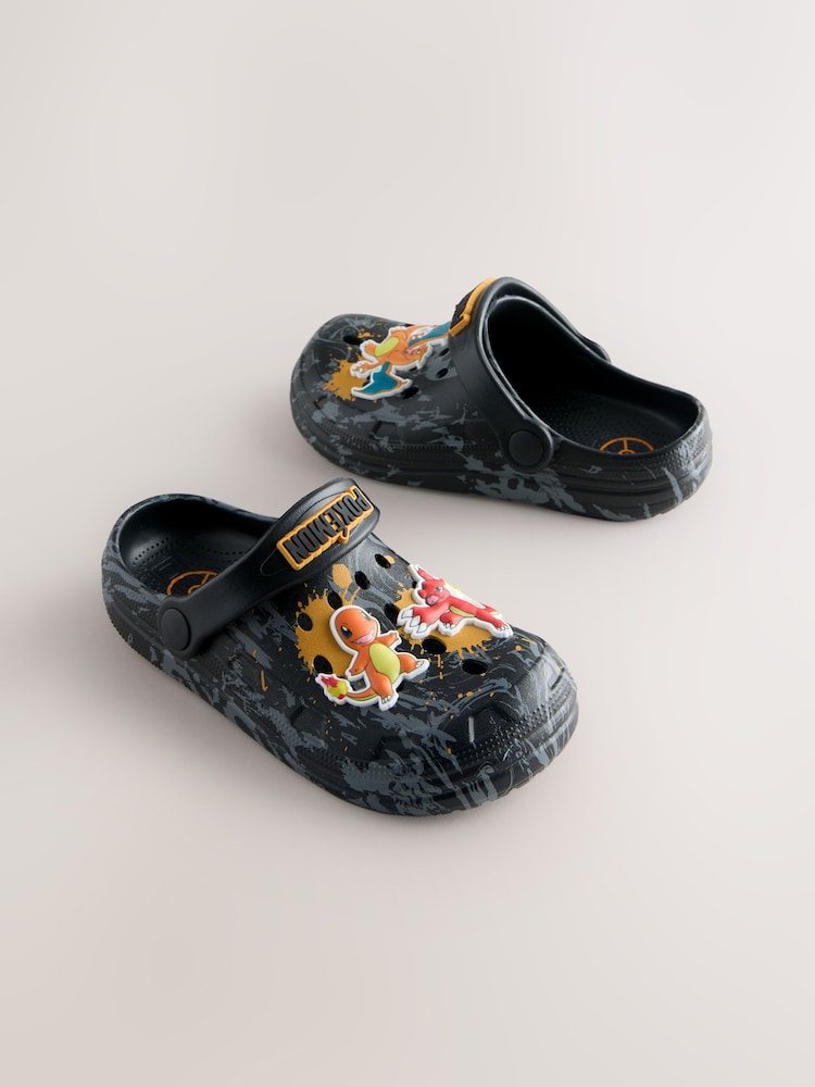 Black Pokemon Clogs - Image 1 of 5