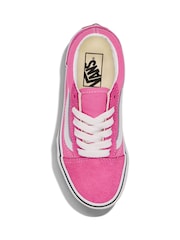 Vans Pink Old Skool Trainers - Image 2 of 2