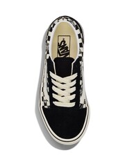 Noir sur blanc - Baskets Vans Old Skool enfant - Image 2 de 2
