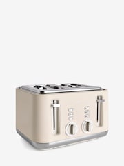 Cream Bronx 4 Slice Toaster - Image 3 of 6
