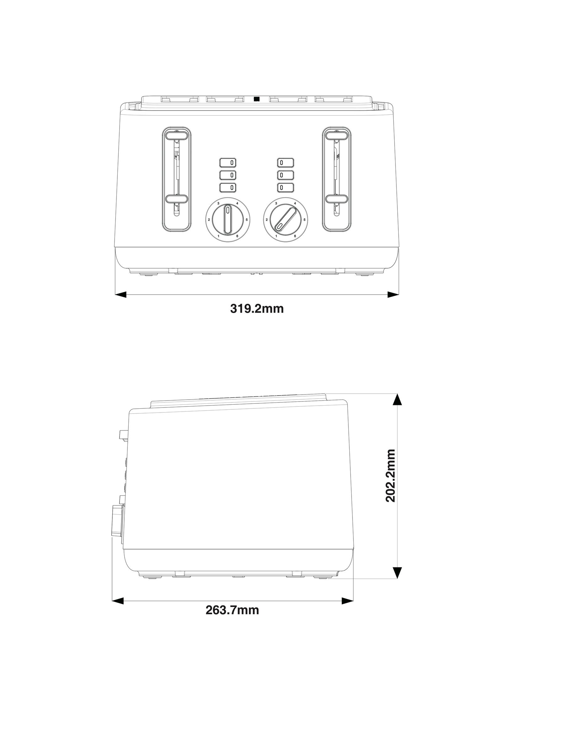 Buy Cream Bronx 4 Slice Toaster from the Next UK online shop