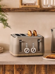 Chocolate Brown Bronx 4 Slice Toaster - Image 1 of 2