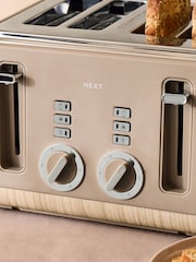 Chocolate Brown Bronx 4 Slice Toaster - Image 2 of 2