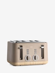 Chocolate Brown Bronx 4 Slice Toaster - Image 3 of 6